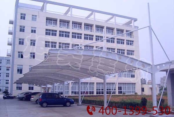 景區汽車膜結構停車棚