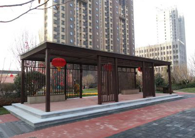 鋼結構廊架